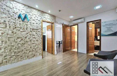 Conjunto comercial (151m²), 2 banheiros, 4 vagas. a 470 metros da estação eucaliptos