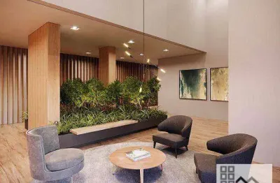 Apartamento 2 dormitórios (55,53m²), 1 suíte, 1 vaga, terraço. a 10 minutos do centro da lapa