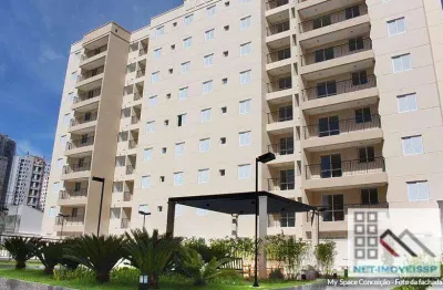 Apartamento 2 dormitórios (50,68m²), 1 vaga, varanda. a 650 metros da estação conceição do metrô