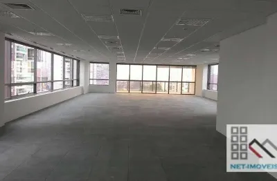 Conjunto comercial (266,50m²), 8 vagas. próximo da estação campo belo do metrô