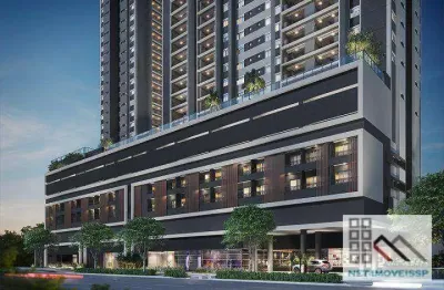 Apartamento 2 dormitórios (71m²), 2 suítes, varanda. 1 vaga. próximo da estação santos/imigrantes