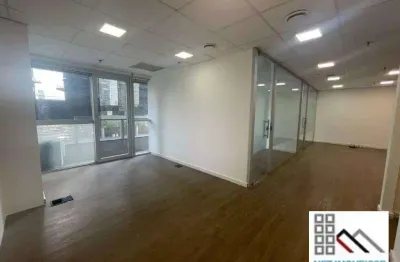 Conjunto comercial (83m²), 2 banheiros, terraço, 2 vagas. o novo ícone arquitetônico da cidade
