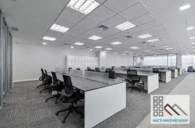 Conjunto comercial (562m²), 4 banheiros, 15 vagas. totalmente mobiliado. ao lado do shopping vila olímpia