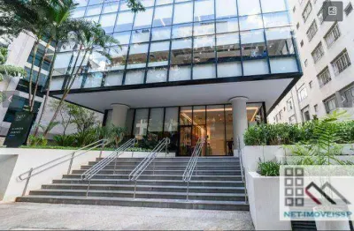 Laje comercial (617.31m²), 4 banheiros, 4 vagas.  a 300 metros da estação consolação