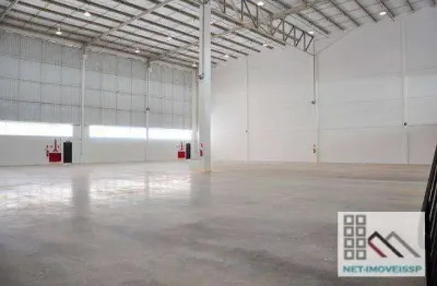 Galpão logístico (2.170m²), 4 banheiros, 6 vagas. solução estratégica para sua empresa