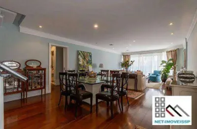 Apartamento duplex 5 dormitórios (288m³), 3 suítes, sacada, 4 vagas. a 200 metros do shopping ibirapuera