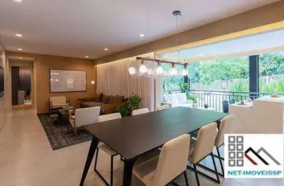 Apartamento 4 dormitórios (129m²), 2 suítes, 3 vagas, varanda. próximo dos shoppings jardim sul e town shopping morumbi
