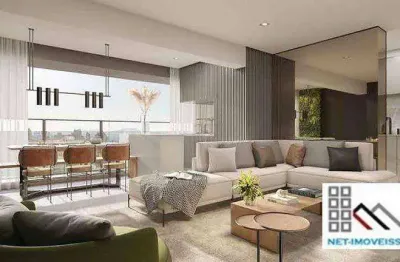 Apartamento 3 dormitórios (123,08m²), 3 suítes, terraço, 2 vagas. a 300 metros da estação ana rosa do metrô