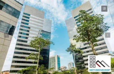 Conjunto comercial (350m²), 4 banheiros, 7 vagas. no luxuoso complexo de prédios de escritórios