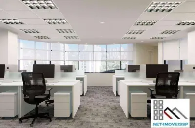 Compra com renda garantida. conjunto comercial (288,07m²), 6 banheiros, 5 vagas, totalmente equipado e mobiliado