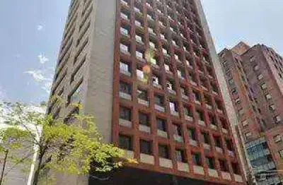 Compra com renda garantida. conjunto comercial (198,14m²), 4 banheiros, 4 vagas, mobiliado. próximo do shopping vila olímpia