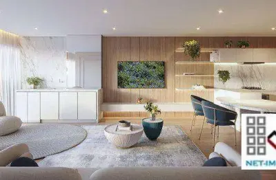 Apartamento 2 dormitórios (74,7m³), 2 suítes, terraço, 1 vaga. oportunidade de viver o inimaginável em um cenario sofisticado e exclusivo