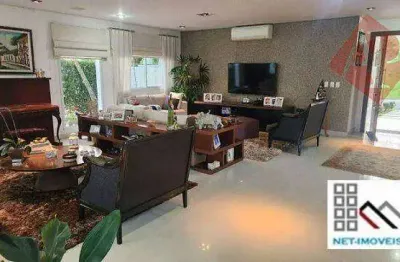 Casa em condomínio 3 dormitórios (299m²), 3 suítes, mobiliada, varanda, 4 vagas. no condomínio burle marx