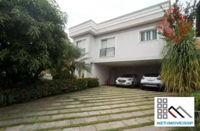 Casa em condomínio 4 dormitórios (396m²), 4 suítes, varanda, 6 vagas. alto padrão e região valorizada