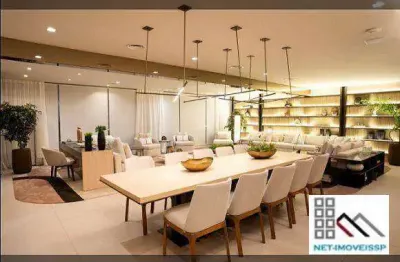 Apartamento 4 dormitórios (262m²), 3 suites, 3 vagas, terraço. more no melhor do brooklin com exclusividade e conforto