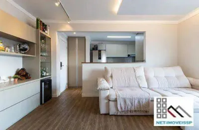 Apartamento 2 dormitórios (75m²), 2 dormitórios, mobiliado, 1 vaga, varanda. ao lado do shopping morumbi