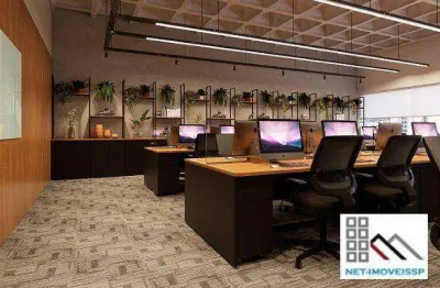 Conjunto comercial (730m²), 4 banheiros, mobiliado, 20 vagas. sob medida no conceito plug&play. próximo do fórum trabalhista