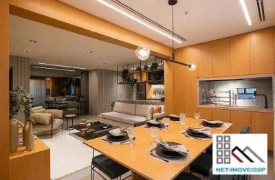 Apartamento 2 dormitórios (71,19m²), 1 suíte, terraço, 1 vaga. próximo da estação faria lima