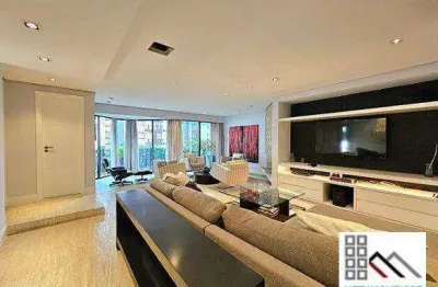 Apartamento 2 suítes (163m²), 2 suítes, totalmente mobiliado, 2 vagas. no coração do itaim bibi