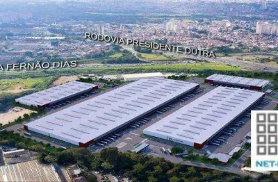Galpão – centro logístico (4.319,03m²). localização estratégica das rodovias fernão dias com a presidente dutra