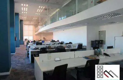 Conjunto comercial (456m²), 10 banheiros, mobiliado, 14 vagas. arte e conceito no espaço corporativo