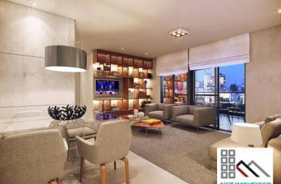 Apartamento 3 dormitórios (92m²), 1 suíte, 2 vagas, terraço. sofisticação no alto da lapa