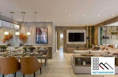 Apartamento 2 dormitórios (83m²), 2 suítes varanda, 1 vaga. more a 350 metros da estação alto do ipiranga