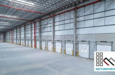 Galpão logístico (11.269.53m²), 8 banheiros, 17 vagas. glp bandeirantes i, moderno, altíssimo padrão e localização estratégica