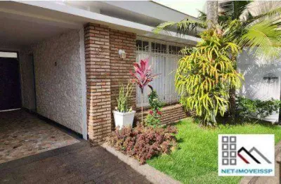 VENDE CASA 2 DORMITÓRIOS (159m²), 1 SUÍTE, 5 VAGAS. A 800 METROS DA ESTAÇÃO SANTOS/IMIGRANTES