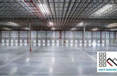 ALUGA GALPÃO LOGÍSTICO/INDUSTRIAL (9.524,71m²), 6 BANHEIROS, 6 VAGAS. GALPÃO NOVO E LOCALIZAÇÃO ESTRATÉGICA DE SP