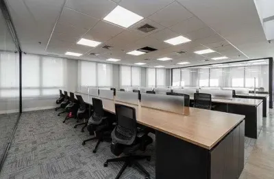 Laje cobertura comercial (700m²), 6 banheiros, 10 vagas, totalmente mobiliado. próximo do shopping vila olímpia