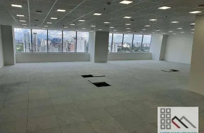 Conjunto corporativo (660m²), 8 banheiros, 22 vagas. prédio novo, com classificação (triple a)