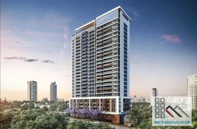Apartamento 3 dormitórios (101m²), 1 suíte, 2 vagas, terraço gourmet. próximo da estação brooklin do metrô