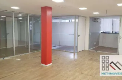 Conjunto comercial (240m³),4 banheiros, 3 vagas. a  100 metros do shopping iguatemi