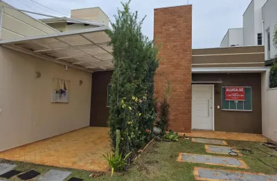 Casa em condomínio para locação em indaiatuba, loteamento green view village, 3 dormitórios, 1 suíte, 2 banheiros, 2 vagas