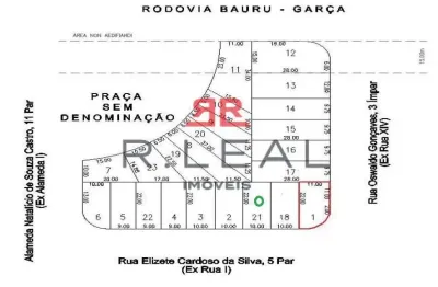 Terreno à venda no Parque Val de Palmas, Bauru 