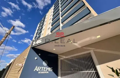 Apartamento com 1 dormitório para alugar, 49 m² - artemis residencial - bauru/sp