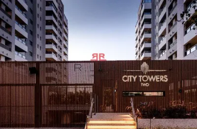 Apartamento para aluguel com 87 m² e 2 suítes, city towers two - bauru - sp