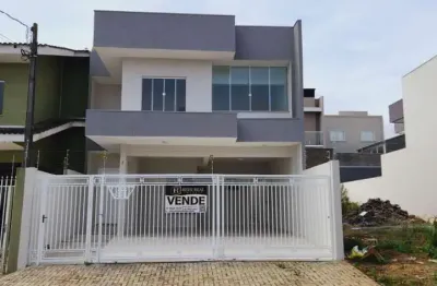 Sobrado para venda em guarapuava, boqueirão, 3 dormitórios, 1 suíte, 2 banheiros, 2 vagas