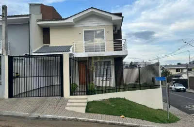 Sobrado para venda em guarapuava, trianon, 3 dormitórios, 1 suíte, 2 vagas