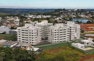 Apartamento para venda em guarapuava, santa cruz, 2 dormitórios, 1 suíte, 2 banheiros, 2 vagas