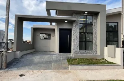 Casa para venda em guarapuava, boqueirão, 3 dormitórios, 1 suíte, 1 vaga