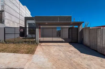 Casa para venda em guarapuava, boqueirão, 3 dormitórios, 1 suíte, 2 vagas
