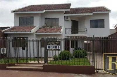 Sobrado para venda em guarapuava, santana, 4 dormitórios, 1 suíte, 3 banheiros, 3 vagas