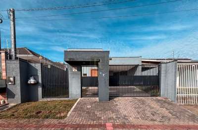 Casa para venda em guarapuava, boqueirão, 3 dormitórios, 1 suíte, 2 vagas