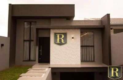 Casa para venda em guarapuava, conradinho, 3 dormitórios, 1 suíte, 1 banheiro, 2 vagas