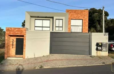 Sobrado para venda em guarapuava, santa cruz, 3 dormitórios, 3 suítes, 3 vagas