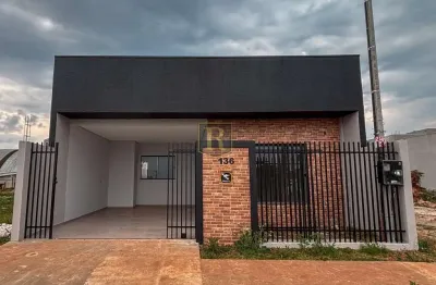 Casa para Venda em Guarapuava, Boqueirão, 2 dormitórios, 1 suíte, 1 vaga