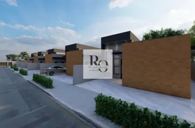 Casa em condomínio vila com 5 casas são 100 metros construída piscina individual