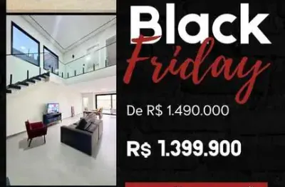 Linda casa em condomínio com fachada imponente, cômodos amplos e integrados